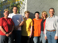 Das Team der Physiotherapiepraxis - Wilfried Hofmann (rechts)